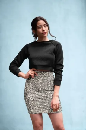 Abstract Pattren (29) Pencil Skirt