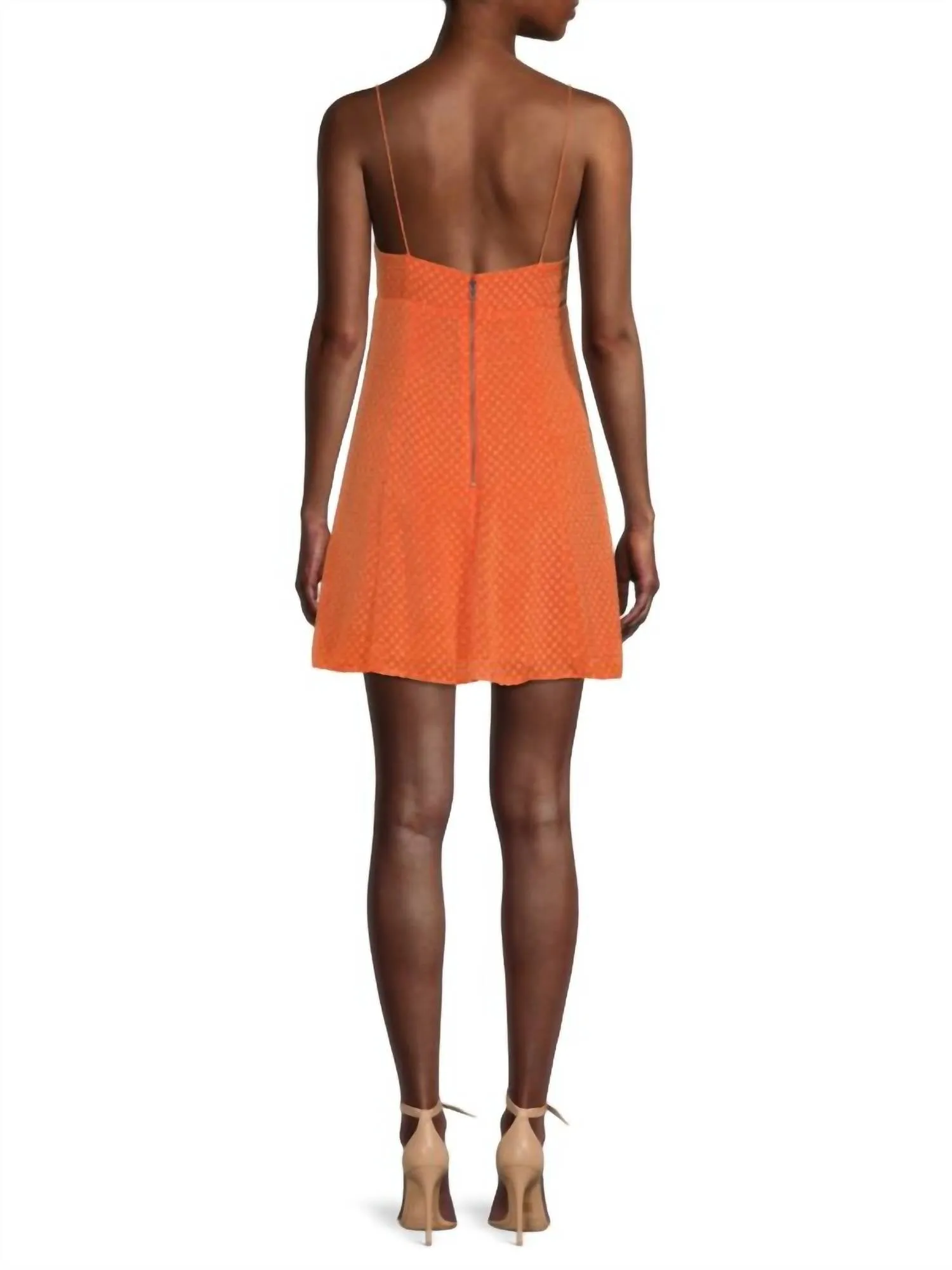 Alice   Olivia - Checked Tie-Front Dress