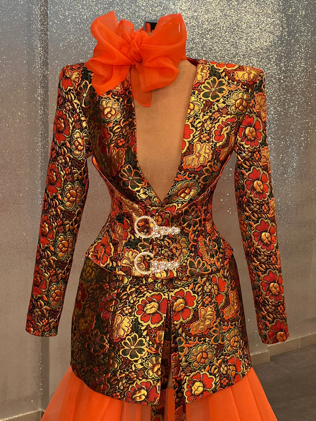 Elliott Suit Jacket long sleeve  Evening Dresses