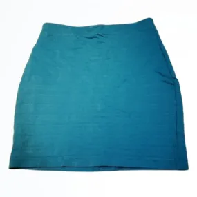 Express Design Studio Fitted Ceruleun Blue Skirt Size 4