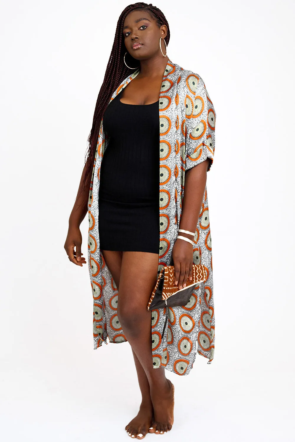 Ginger Maxi Kimono