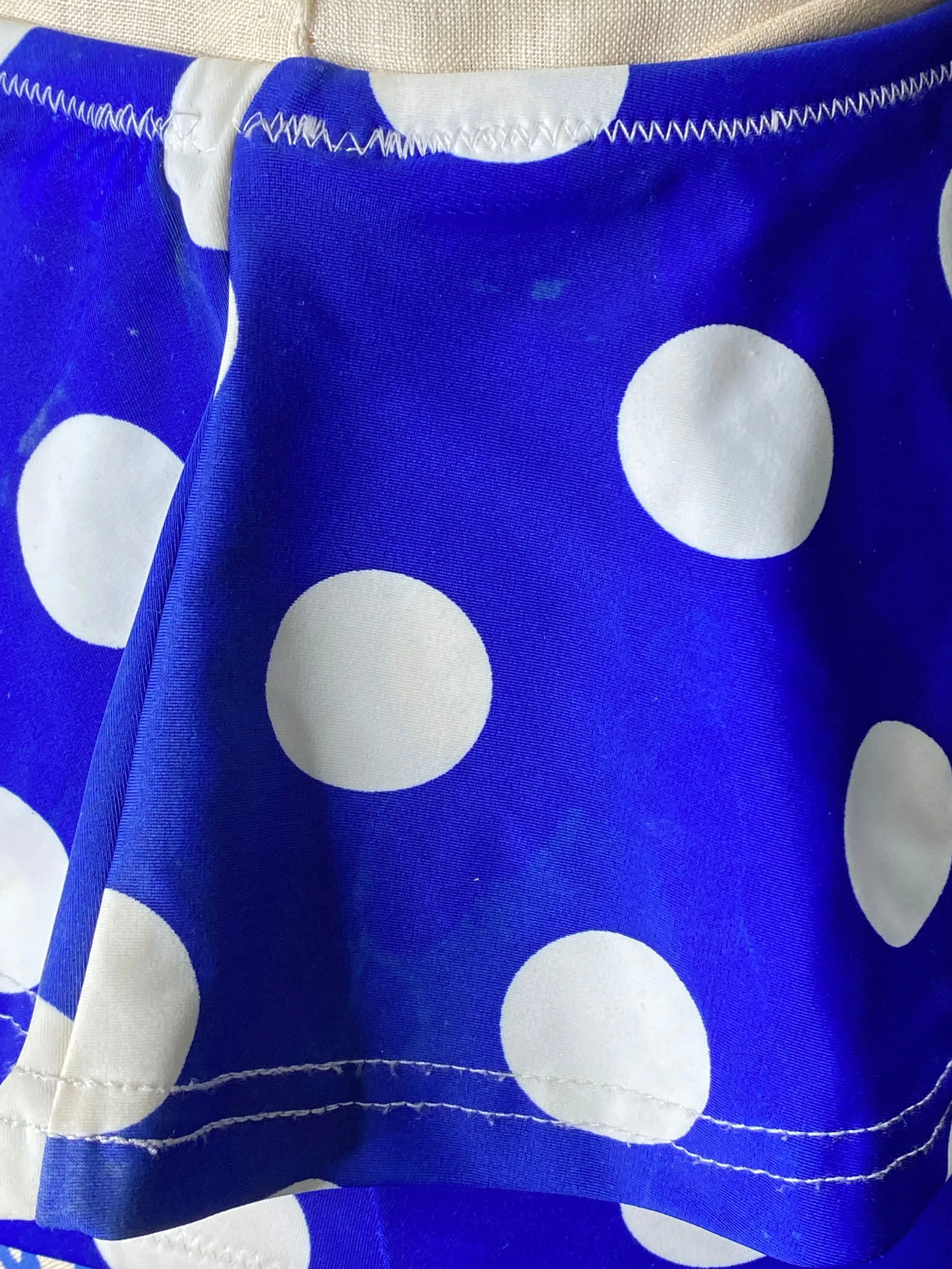 Polka Dot Peplum Swim Bottom (Small)