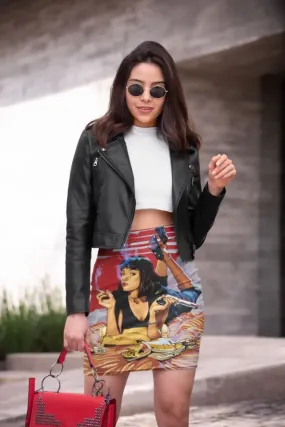 PULP FICTION Pencil Skirt