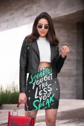QUOTE Pencil Skirt